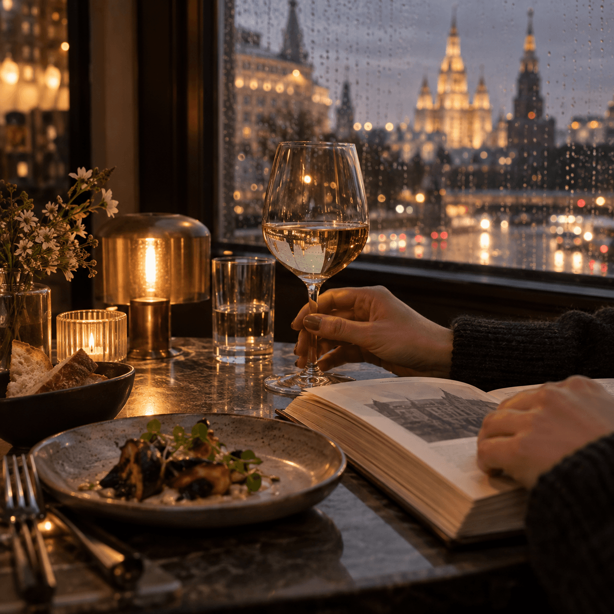 Ужин в Москве